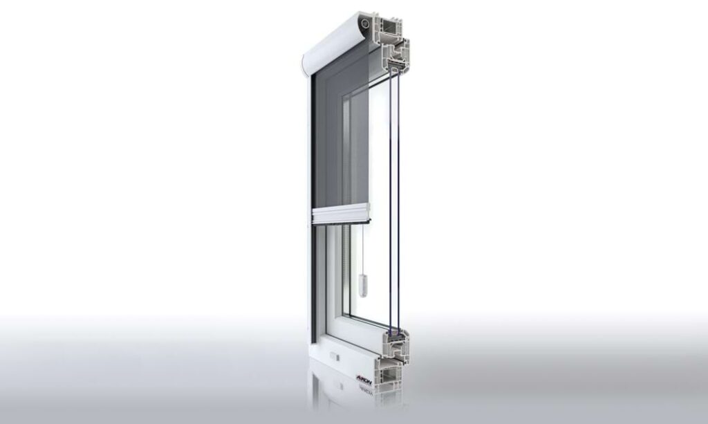 moustiquaire enroulable horizontale